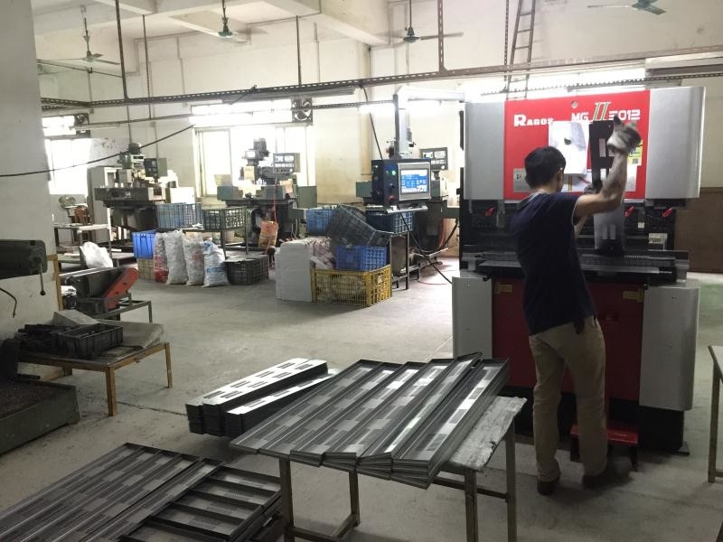 Guangzhou Ansheng Display Shelves Co.,Ltd fabrikant productielijn